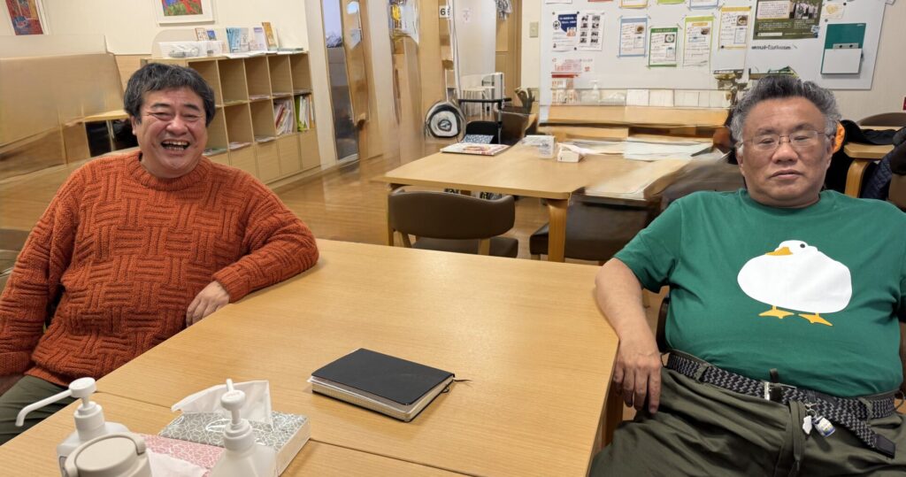 12/17ピアサポート院長と鈴木さん